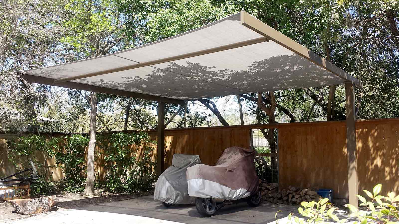 photo of Horizon Offset shade structure