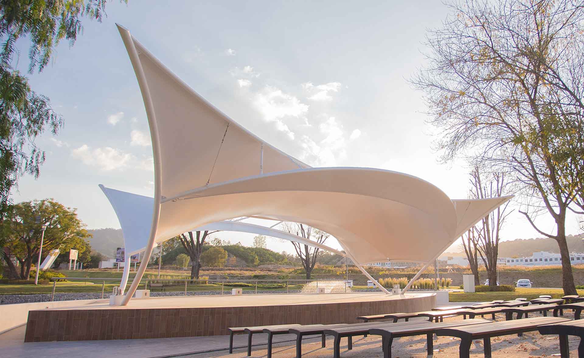 Tensile structure by Tensoshade™