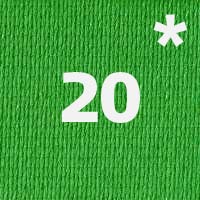 20. Bright Green*
