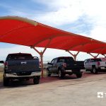 Photo of Crest shade structure by Tensoshade