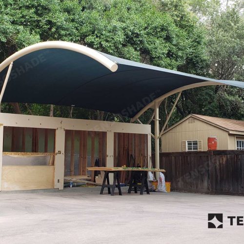 Photo of Crest shade structure by Tensoshade