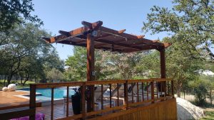 Outdoor Tensoshade Pergola